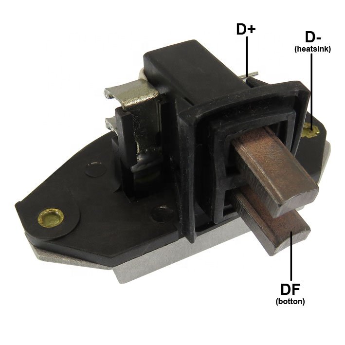 Voltage Regulator for Alternator, Regulador De Voltaje, GA407, Iskra: 16915563; Letrika: 16915563; Mahle: MGX 840